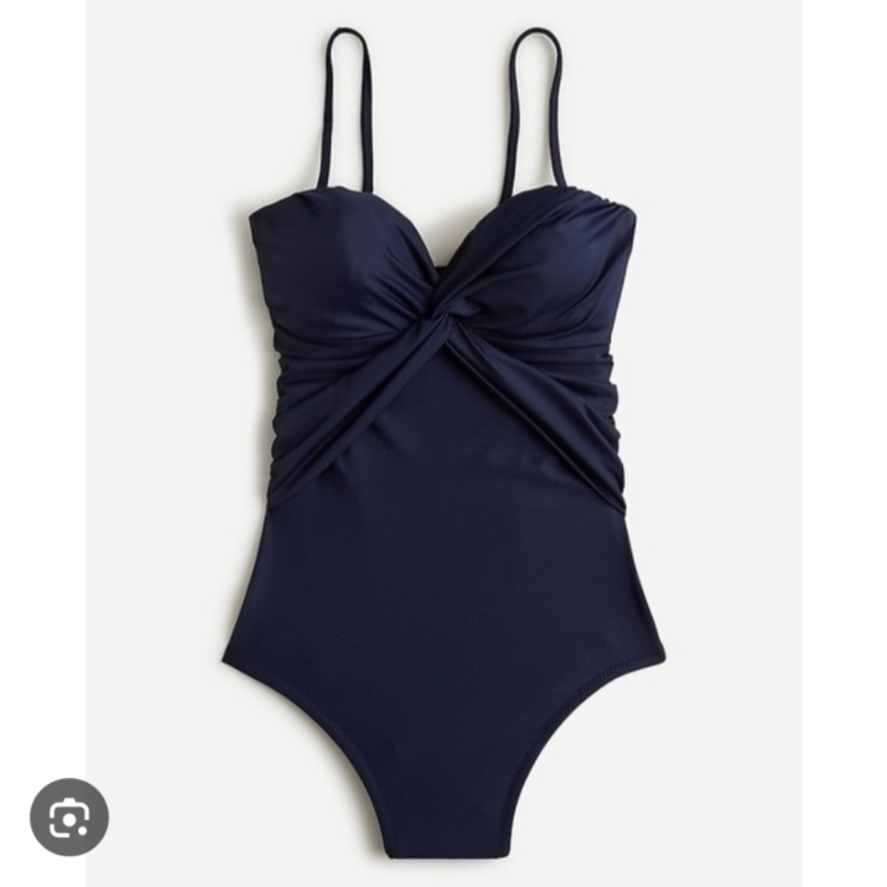 Jcrew Twist Front Swimsuit Size 6